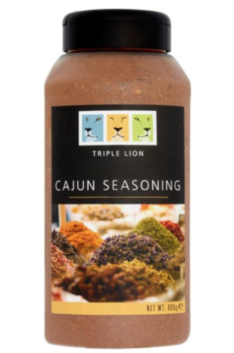 Triple Lion Cajun Seasoning 600g Parkers Foodservice Ltd