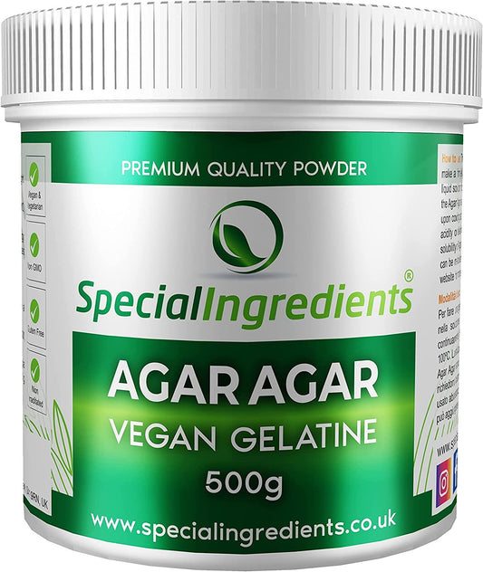 Special Ingredients Agar Agar 500g Quality Powdered Vegan Gelatine