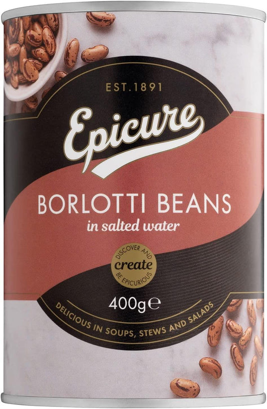 Epicure Borlotti Beans 400gm