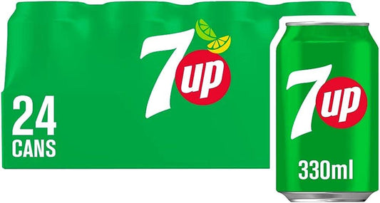 7Up Cans 24 x 330ml