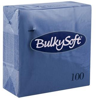 Bulky Soft Blue 2ply Napkin 2000 x 33cm x 33cm / 4 Fold