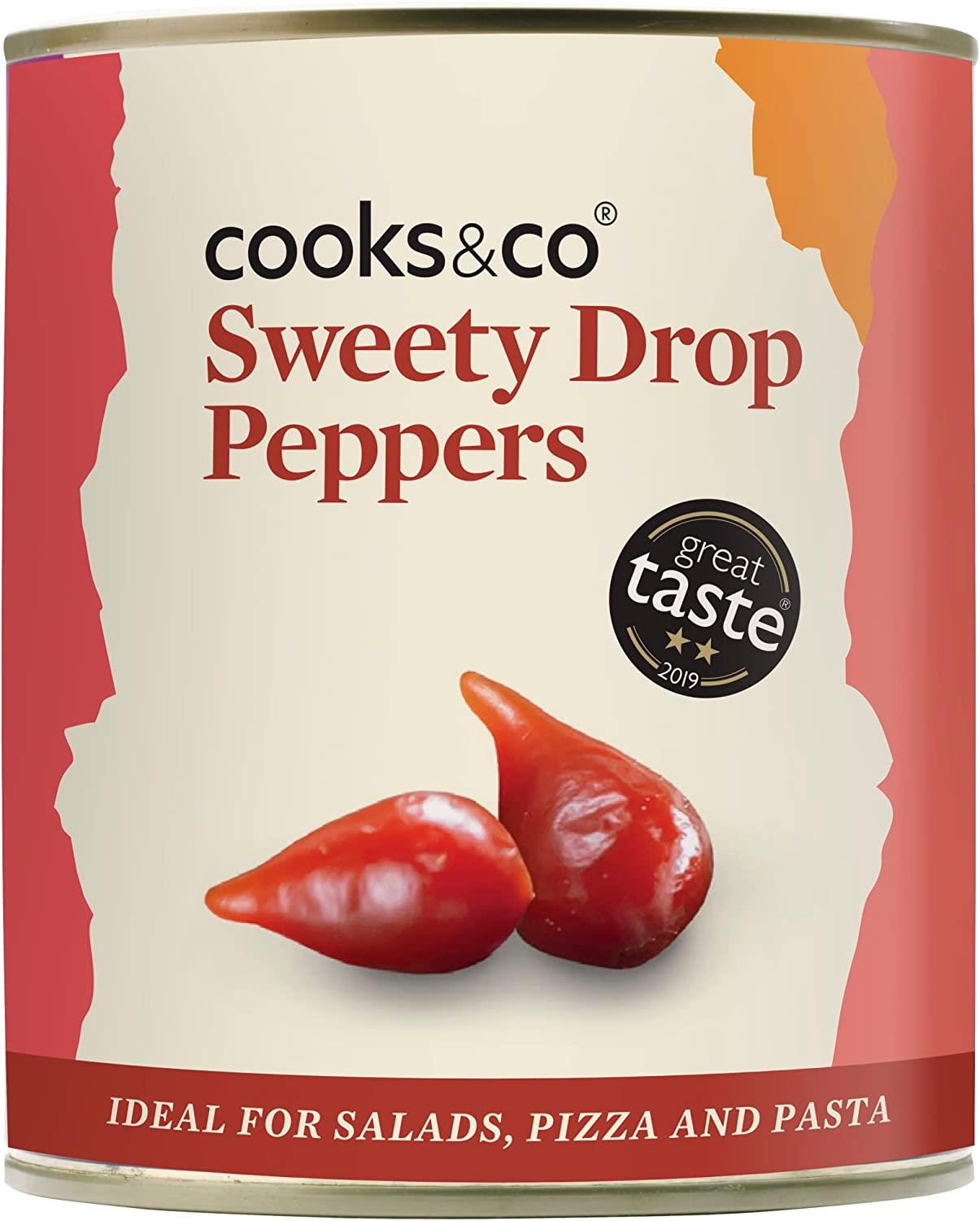 Cooks & Co Sweety Drop Peppers 793g