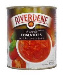 Riverdene Chopped Tomatoes 800g