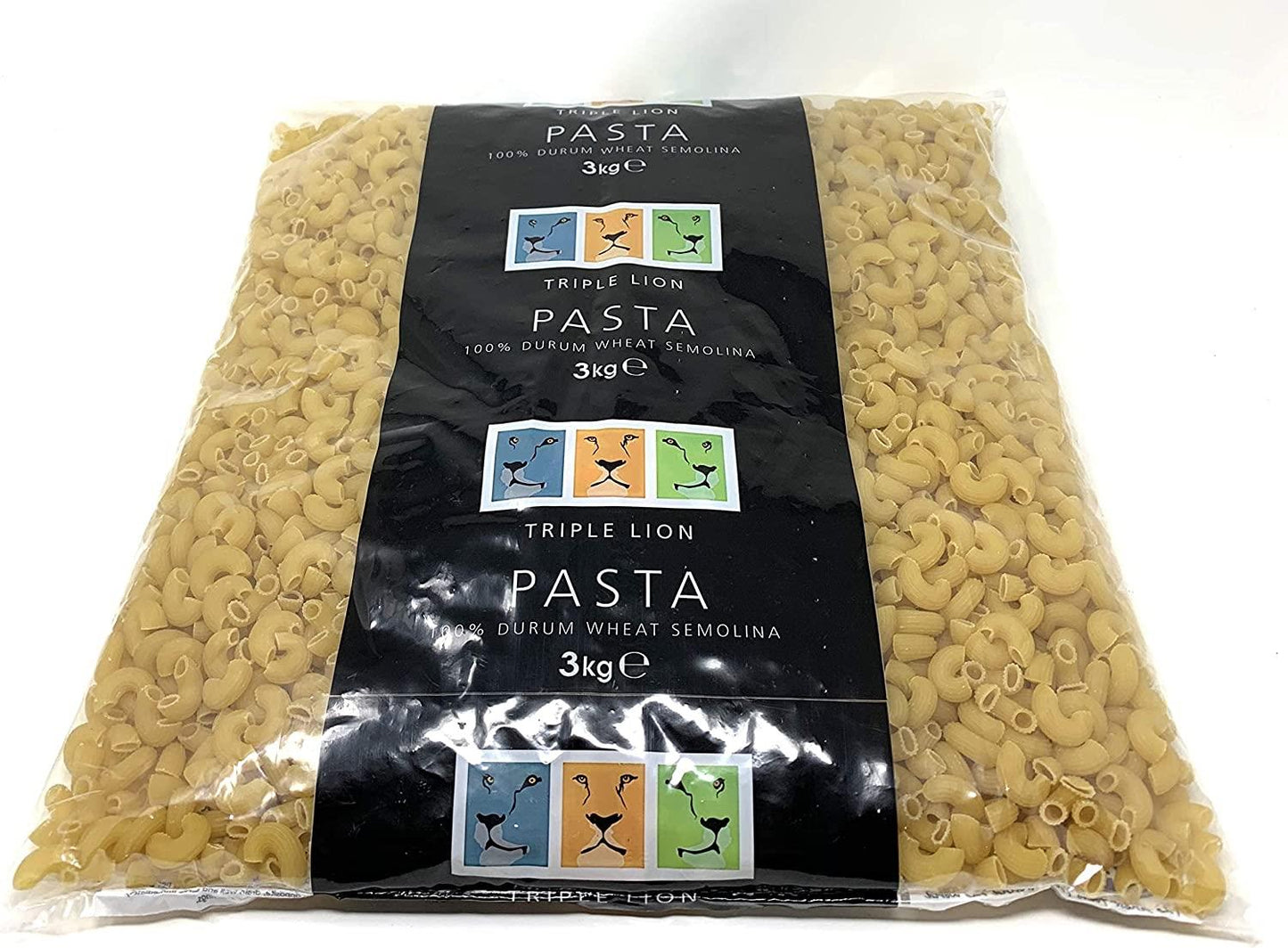 Triple Lion Elbow Macaroni Pasta 3kg