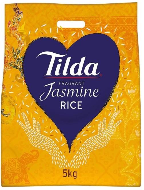 Tilda Fragrant Jasmine Rice Yello Bag 5kg