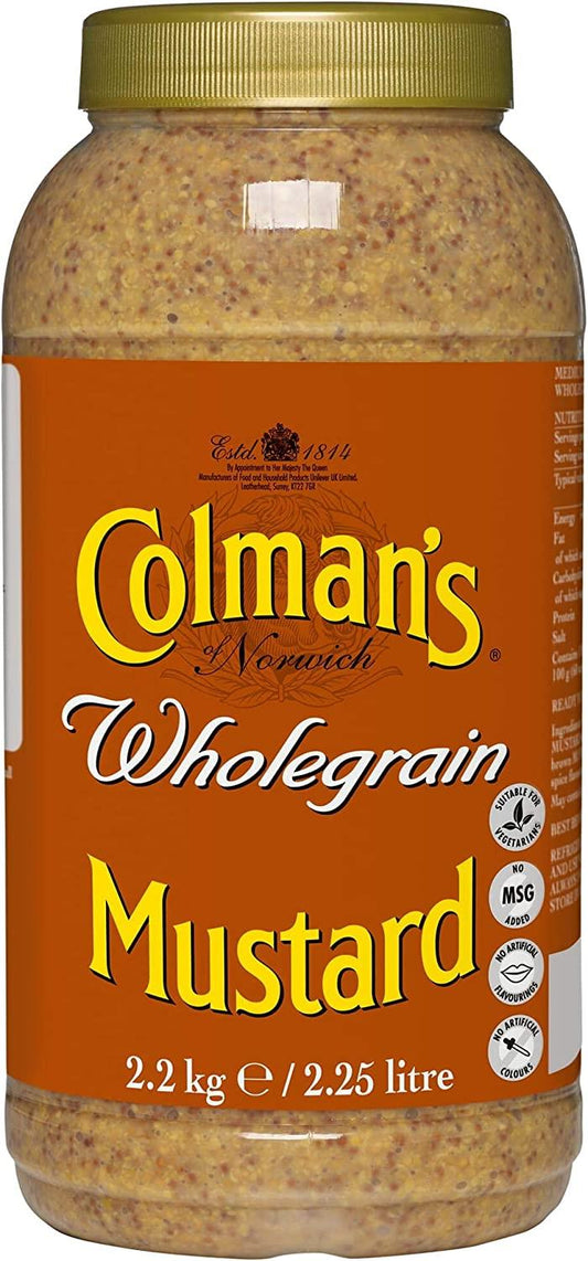 Colman's Wholegrain Mustard 2.25 Litre