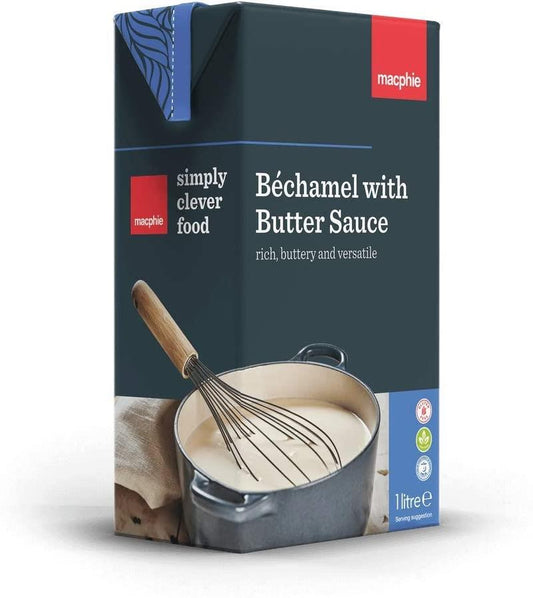 Macphie Bechamel Sauce With Butter 1Ltr