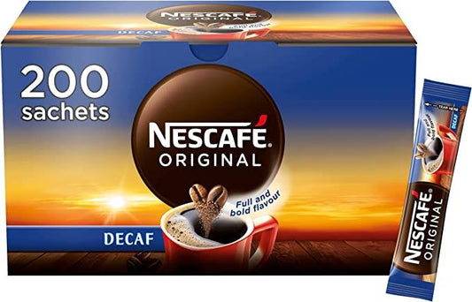 Nescafe One Cup Decaffeinated Coffee Sticks x 200