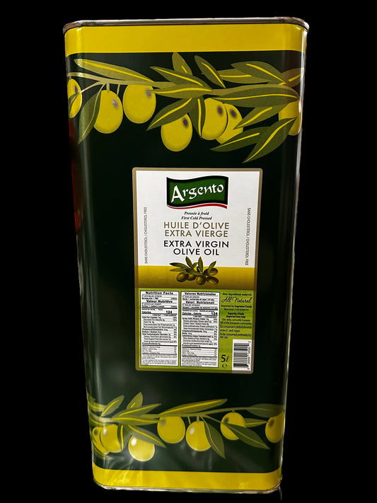 Argento Extra Virgin Olive Oil 5ltr