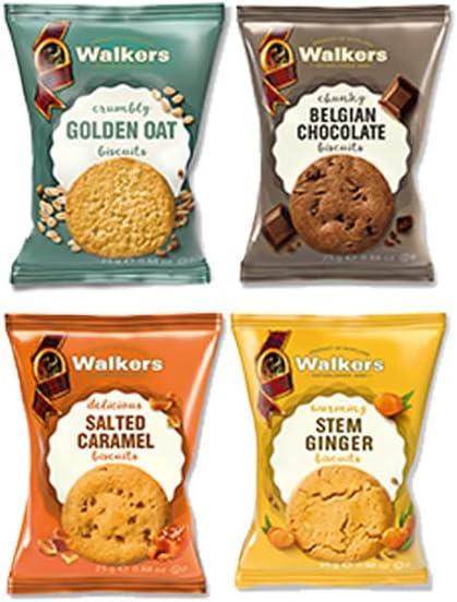 Walkers Assorted Twin Pack Biscuits Box of 100 x 25g