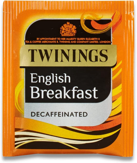 Twinings English Breakfast Decaffeinated 20 Envelopes/Bags