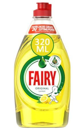 Fairy Lemon Washing Up Liquid 320ml