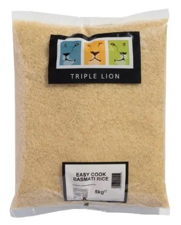 Triple Lion Easy Cook Basmati Rice 5kg