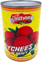 New Lamthong Lychees In Syrup 565g