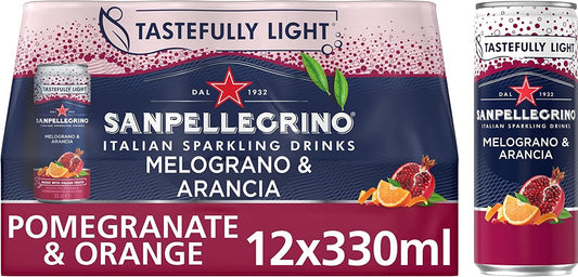 San Pellegrino Orange & Pomegranate 12 x 330ml