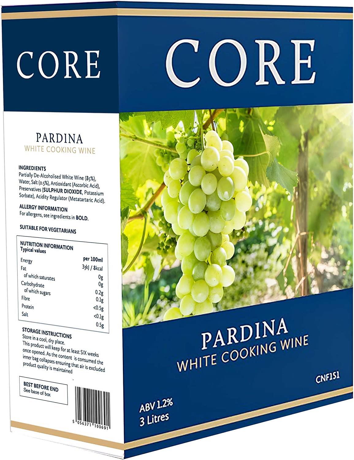 CORE Pardina White Cooking Wine 3ltr