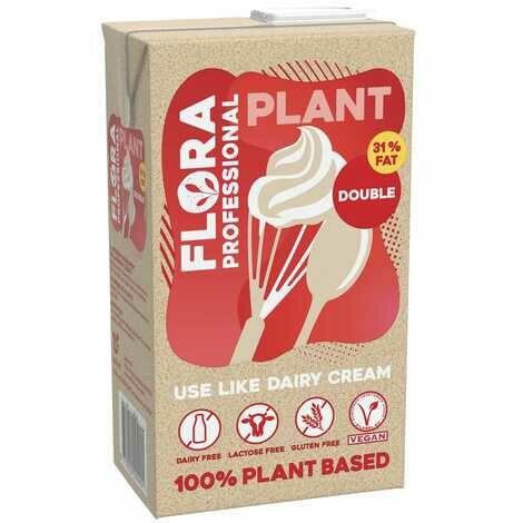 Flora Plant Based Double Cream Alternative 1ltr