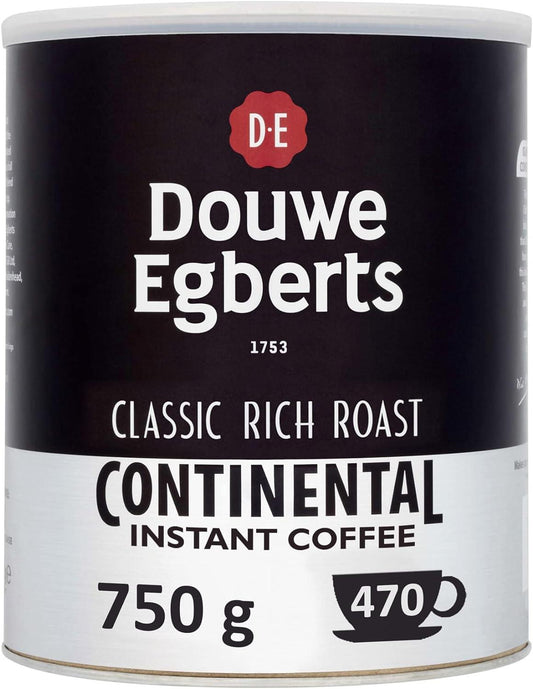 Douwe Egberts Continental Rich Roast Coffee 750g