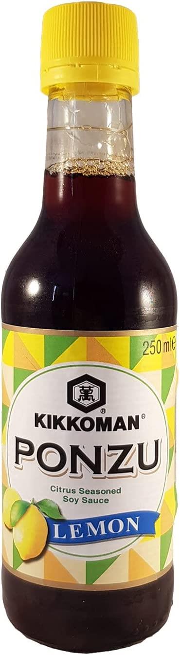 Kikkoman Ponzu Citrus Seasoned Soy Sauce (Lemon) 250ml