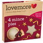 Lovemore Gluten Free Mince Pies - 1 x 4