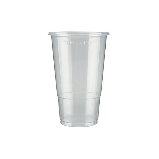 Disposable Half Pint Glass 1000 x 285ml