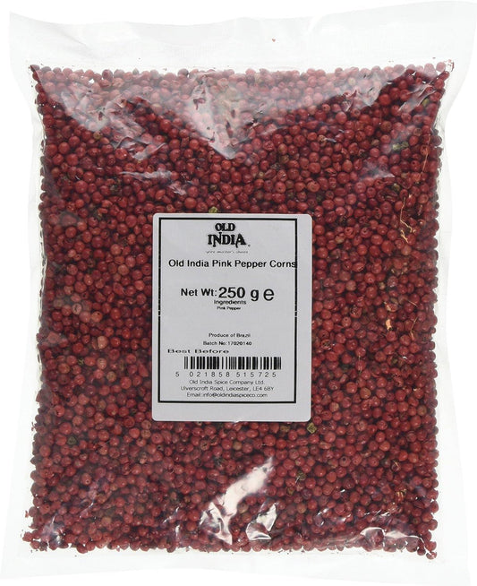 Old India Rose Pepper Pink Peppercorns 250g