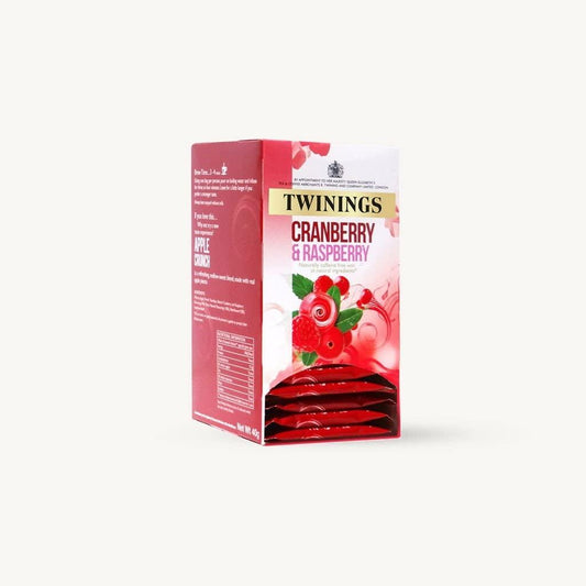 Twinings Cranberry & Raspberry Tea 20 Envelope/Bags