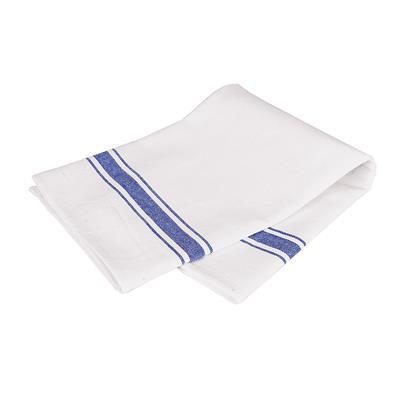 Robert Scott Blue & White Stripe Glass Cloth 1 x 50