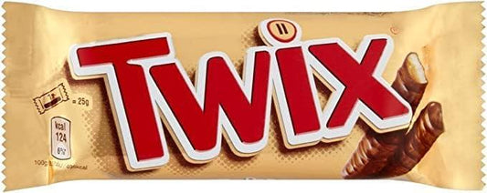 Twix Twin Pack 25 x 50g Bars