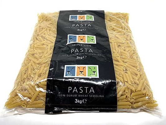 Triple Lion Penne Pasta 3kg