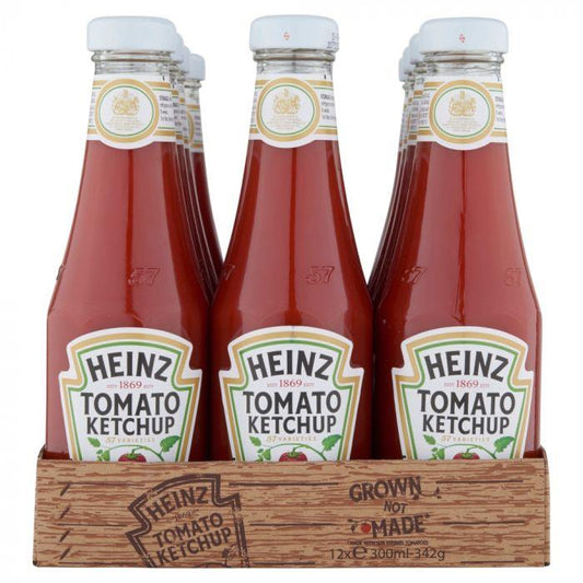 Heinz Tomato Ketchup Glass 12 x 342g