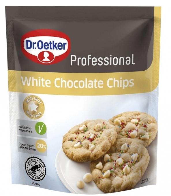 Dr Oetker Real White chocolate chips 750g