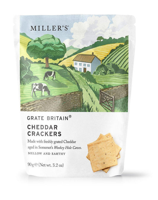 Grate Britain Cheddar Crackers Pouch 20 x 45gm