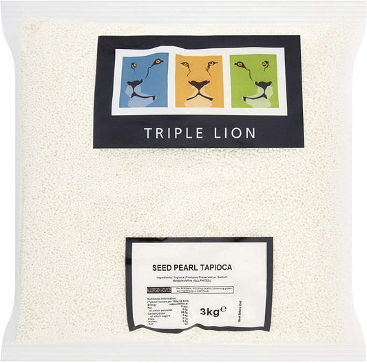 Triple Lion Tapioca Pearls 3kg
