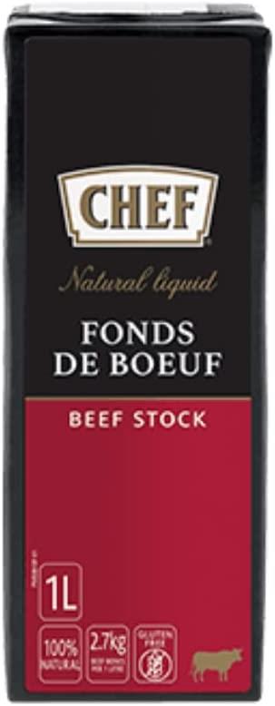 CHEF® All Natural Beef Stock 1 Litre