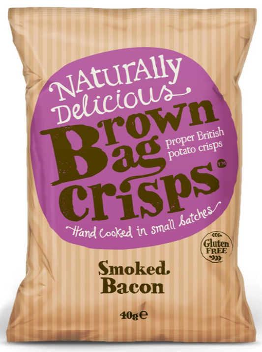 Brown Bag Smoked Bacon Crisps