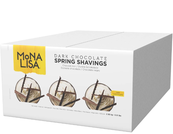 Mona Lisa Dark Chocolate Shavings 2.5kg