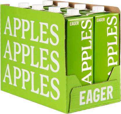 Eager Apple Juice 8 x 1ltr