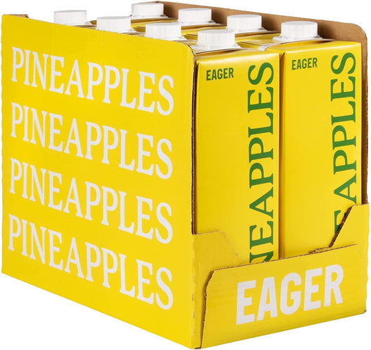 Eager Pineapple Juice 8 x 1ltr