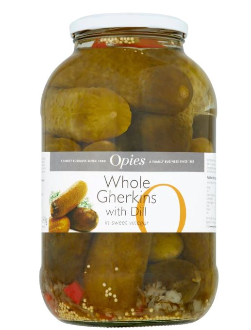 Opies Whole Gherkins With Dill 1.9kg