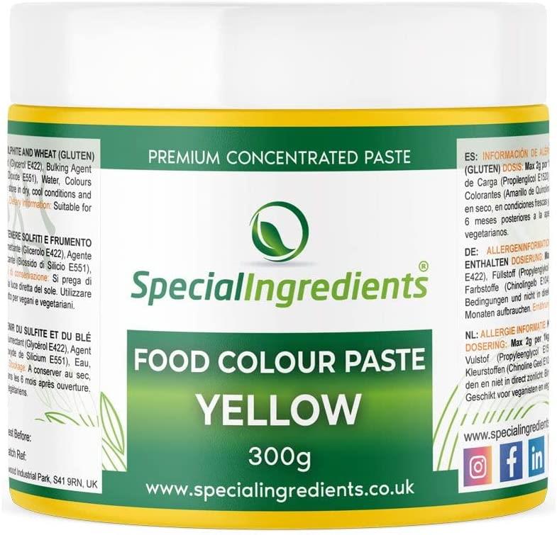 Special Ingredients Yellow Food Colour Paste 300gm