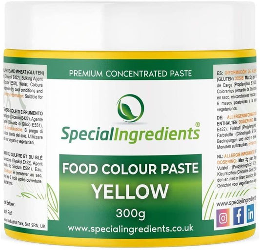 Special Ingredients Yellow Food Colour Paste 300gm