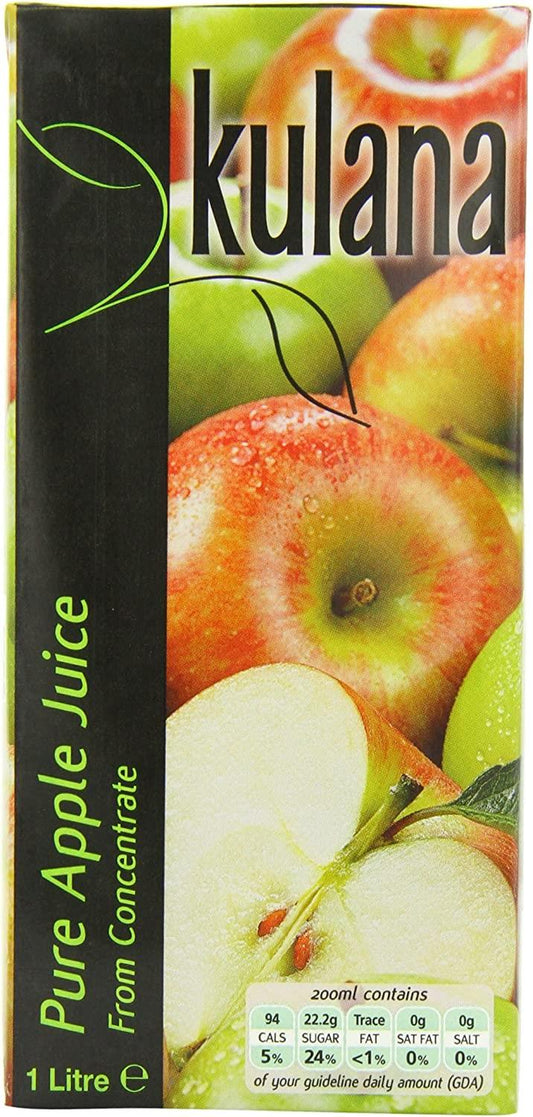 Kulana Apple Juice 12 x 1ltr