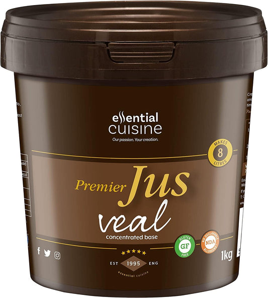 Essential Cuisine Premier Veal Jus Concentrated Base 1Kg/8Ltr