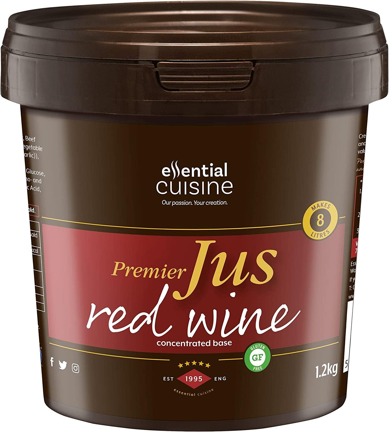 Essential Cuisine Premier Red Wine Jus 1.2/8LTR