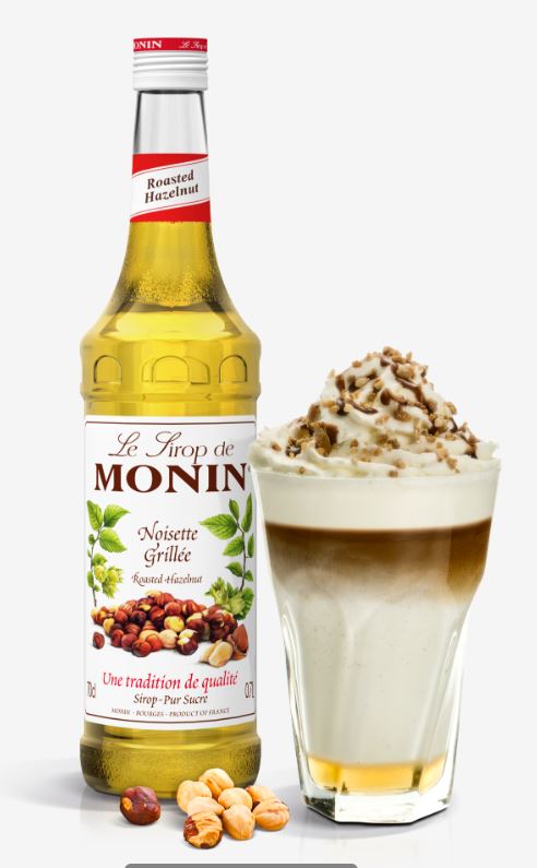 Monin Roasted Hazelnut Coffee Syrup 70cl