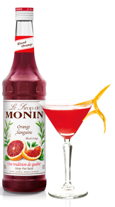Monin Blood Orange Syrup (Glass) 70cl