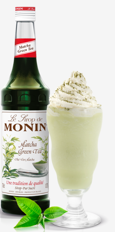 Monin Matcha Green Tea Syrup (Glass) 70cl