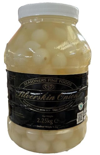 Seasoners Pickled Silverskin Onions 2.25kg Jar