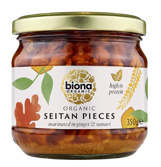 Biona Organic Seitan Marinated In Ginger & Tamari 350gm